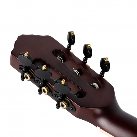 Ortega TourPlayer Deluxe RTPDLX-ACA Elektro Klasik Gitar (Acacia Burst)<br>Fotoğraf: 7/8