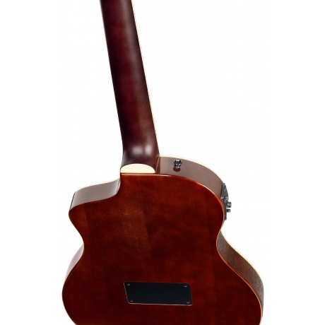 Ortega TourPlayer Deluxe RTPDLX-ACA Elektro Klasik Gitar (Acacia Burst)<br>Fotoğraf: 6/8