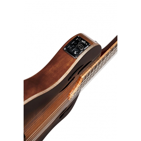 Ortega TourPlayer Deluxe RTPDLX-ACA Elektro Klasik Gitar (Acacia Burst)<br>Fotoğraf: 4/8