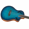 Ortega TourPlayer Deluxe RTPDLX- FMA Elektro Klasik Gitar (Blue Burst)<br>Fotoğraf: 3/8