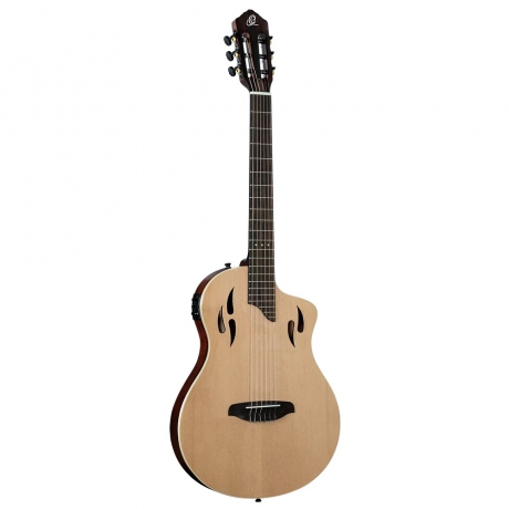 Ortega TourPlayer RTPSTD-NAT Elektro Klasik Gitar (Natural)<br>Fotoğraf: 1/8