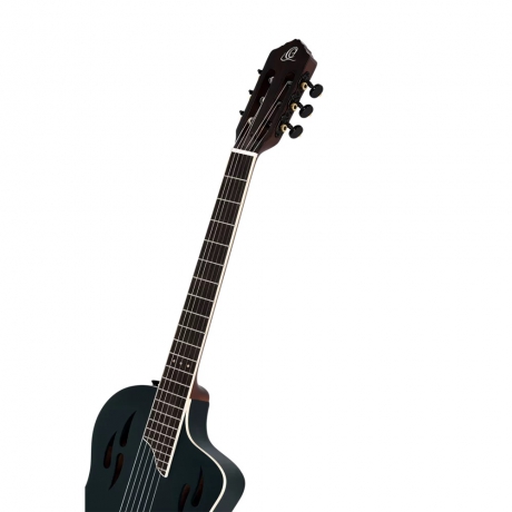 Ortega TourPlayer RTPSTD-SBK Elektro Klasik Gitar (Siyah)<br>Fotoğraf: 2/7