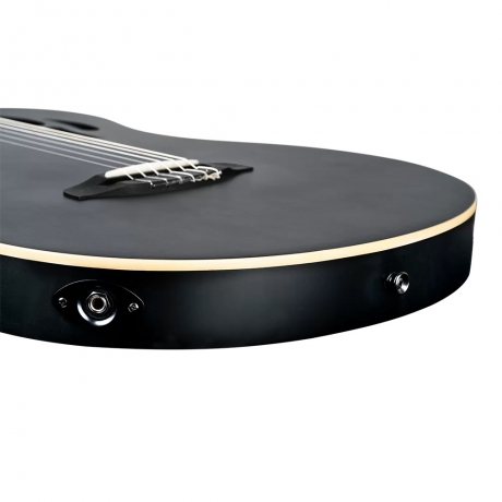 Ortega TourPlayer RTPSTD-SBK-L Solak Elektro Klasik Gitar (Siyah)<br>Fotoğraf: 4/7