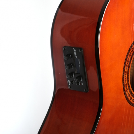 [Outlet] Ashton CE44CEQ/AM Elektro Klasik Gitar (Natural) (OL 23-23113)<br>Fotoğraf: 2/6