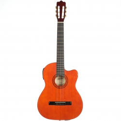 [Outlet] Ashton CG44CEQAM Elektro Klasik Gitar (OL 23-23209)
