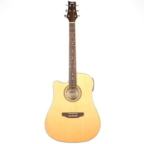 [Outlet] Ashton D25CEQLNTM Solak Elektro Akustik Gitar (OL 23-23134)<br>Fotoğraf: 1/5