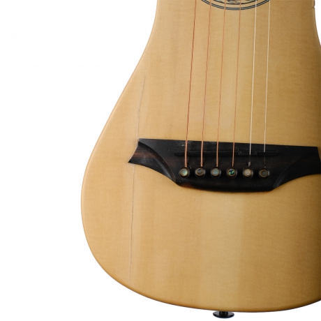 [Outlet] Bromo BAR3 All Solid Travel Akustik Gitar(ol 24-24130)<br>Fotoğraf: 3/4