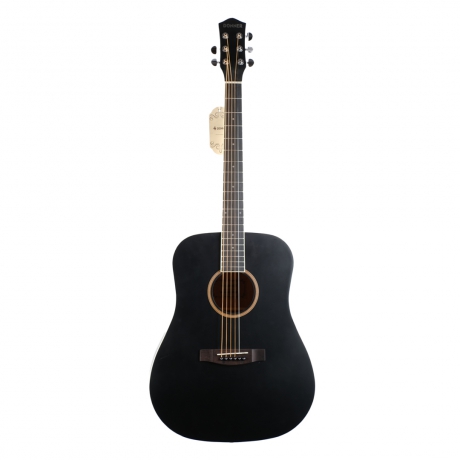 [Outlet] Donner DAG-1CB Dreadnaught Akustik Gitar Seti (Siyah)(ol 24-24138)<br>Fotoğraf: 1/3