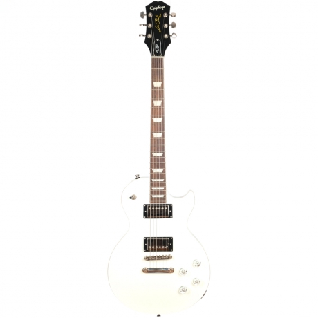 [Outlet] Epiphone EILCAWGH1 Les Paul Custom Elektro Gitar (Alpine White) (OL 23-23167)<br>Fotoğraf: 1/6
