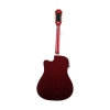 [Outlet] Epiphone FT-350SCE Min-ETune Elektro Akustik Gitar (Wine Red) (OL 22-146)<br>Fotoğraf: 2/2