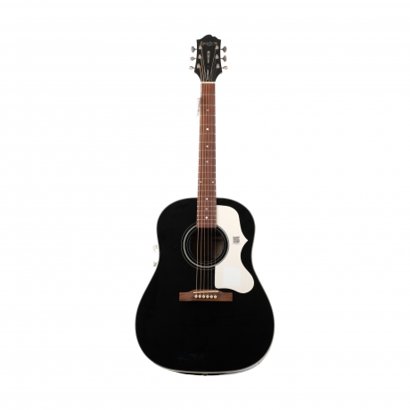 [Outlet] Epiphone Masterbilt AJ-45ME Elektro Akustik Gitar (Ebony) (OL-22-104)<br>Fotoğraf: 1/2