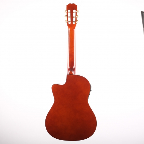 [Outlet] Fenix FX-CG209CENT Cutaway Elektro Klasik Gitar (Natural) (OL 24-24038)<br>Fotoğraf: 2/4