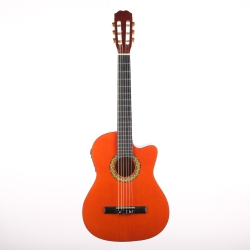 [Outlet] Fenix FX-CG209CENT Cutaway Elektro Klasik Gitar (Natural) (OL 24-24055)