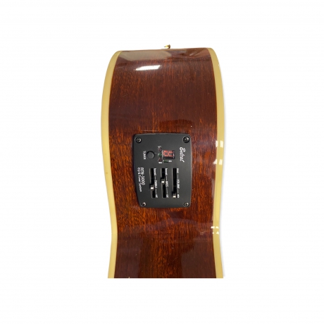 [Outlet] La Patrie Hybrid CW Qii Elektro Klasik Gitar (Light Burst) (22-440)<br>Fotoğraf: 3/4