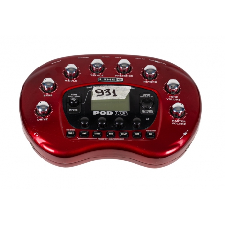 [Outlet] Line 6 Pod X3 Gitar Prosesoru<br>Fotoğraf: 1/2
