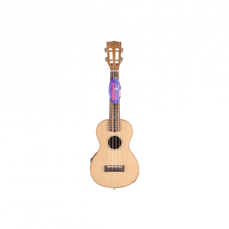 [Outlet] Mahalo MM2E All Solid Elektro Concert Ukulele (Natural) (ol 24-24119)<br>Fotoğraf: 1/3