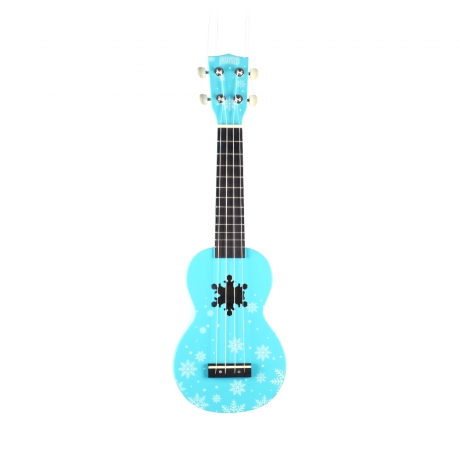 [Outlet] Mahalo Snow Soprano Ukulele (Glacier Blue) (Ol 23-23262)<br>Fotoğraf: 1/4