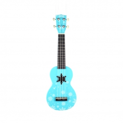 [Outlet] Mahalo Snow Soprano Ukulele (Glacier Blue) (Ol 23-23262)