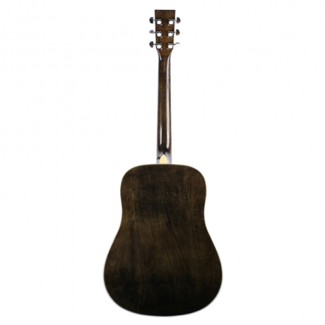 [Outlet] SX SD204GTBK Dreadnought Akustik Gitar (Parlak Natural)(ol 24-24096)<br>Fotoğraf: 2/3