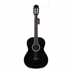 [Outlet] Toledo LC-3900CBK 4/4 Klasik Gitar (Siyah) (Ol 23-23289)