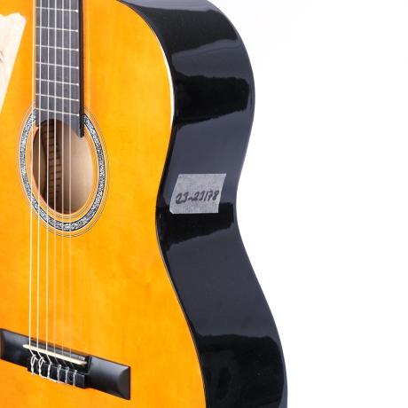 [Outlet] Toledo LC-3900OR 4/4 Klasik Gitar (Koyu Natural) (OL 23-23177)<br>Fotoğraf: 2/4