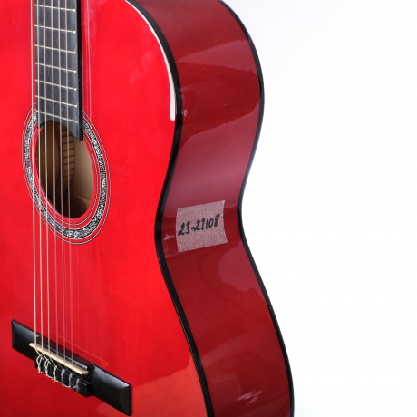 [Outlet] Toledo LC-3900RD Klasik Gitar (Kırmızı) (OL 23-23108)<br>Fotoğraf: 3/3