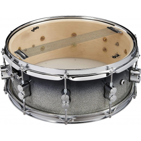 PDP Drums 5.5" x 14" Concept Akçaağaç Trampet (Silver - Black Fade)<br>Fotoğraf: 6/6