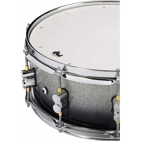 PDP Drums 5.5" x 14" Concept Akçaağaç Trampet (Silver - Black Fade)<br>Fotoğraf: 4/6