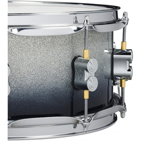 PDP Drums 5.5" x 14" Concept Akçaağaç Trampet (Silver - Black Fade)<br>Fotoğraf: 3/6