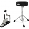 PDP Drums 700 Serisi 2 Parça Aksam Paketi (Tabure & Single Kick Pedalı), Fotoğraf: 1/3
