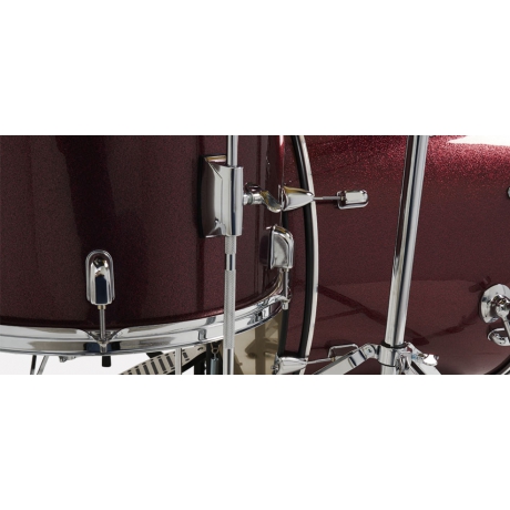 PDP Drums Centerstage 20" Akustik Davul (Ruby Sparkle)<br>Fotoğraf: 7/8