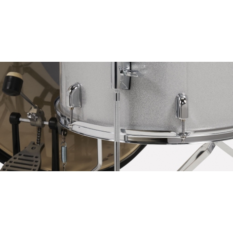 PDP Drums centerstage 22'' 5-Parça Akustik Davul Seti (Diamond White Sparkle)<br>Fotoğraf: 7/8