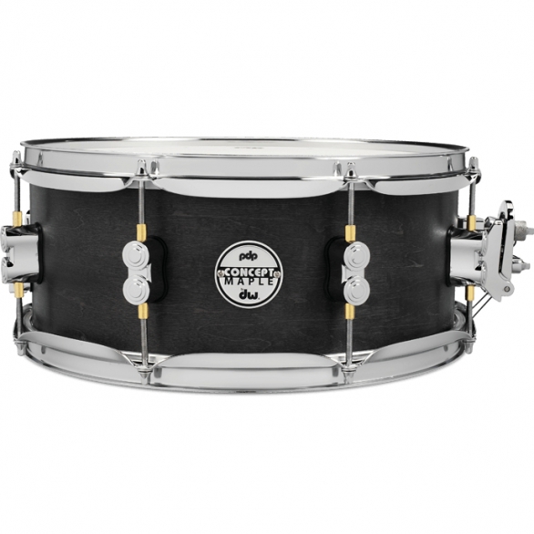 PDP Drums Concept 5.5x13" Black Wax Akçaağaç Trampet, Fotoğraf: 1/6
