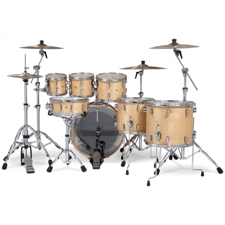 PDP Drums Concept Akçaağaç 7-Parça 22" Akustik Davul (Natural Lacquer)<br>Fotoğraf: 2/2