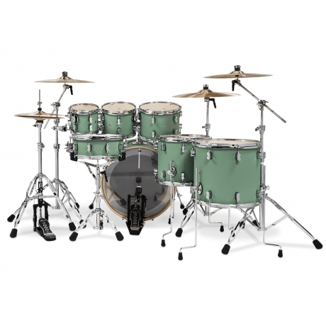 PDP Drums Concept Akçaağaç 7-Parça 22" Akustik Davul (Satin Seafoam)<br>Fotoğraf: 2/2