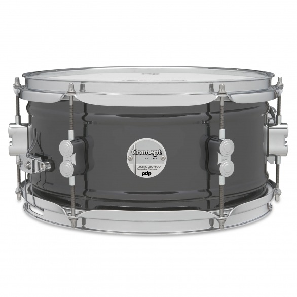 PDP Drums Concept Black Nickel Over Steel 6x12" Trampet, Fotoğraf: 1/4