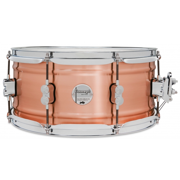 PDP Drums Concept Brushed Copper 6.5x14" Trampet, Fotoğraf: 1/3