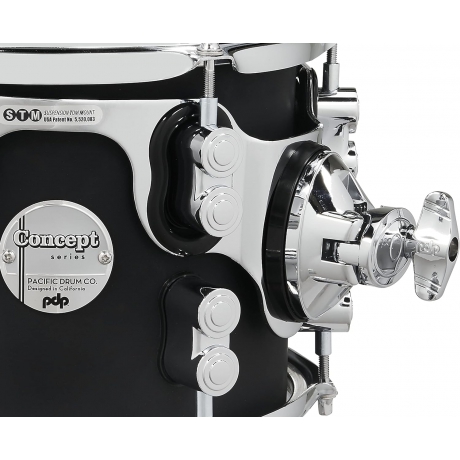 PDP Drums Concept Maple 5 Parça 22" Akustik Davul (Mat Siyah)<br>Fotoğraf: 2/6