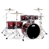 PDP Drums Concept Maple 7 Parça 22" Akustik Davul (Red To Black Sparkle Fade)<br>Fotoğraf: 2/3