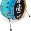 PDP Drums Daru Jones New Yorker II 4 Parça 18" Akustik Davul (Blue Fade)<br>Fotoğraf: 6/6