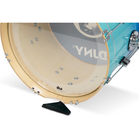 PDP Drums Daru Jones New Yorker II 4 Parça 18" Akustik Davul (Blue Fade)<br>Fotoğraf: 4/6