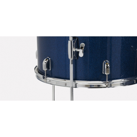 PDP Drums Centerstage 22'' 5-Parça Akustik Davul Seti (Royal Blue Sparkle)<br>Fotoğraf: 7/8