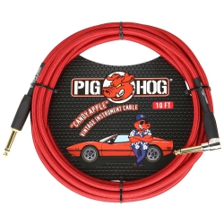 Pig Hog PCH10CAR 'candy Apple' Enstrüman Kaplosu (3 Metre)