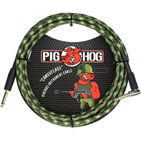 Pig Hog PCH10CFR 'camouflage' Enstrüman Kablosu (3 Metre)<br>Fotoğraf: 1/1