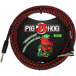 Pig Hog PCH10PLR 'tartan Plaid' Enstrüman Kablosu (3 Metre)