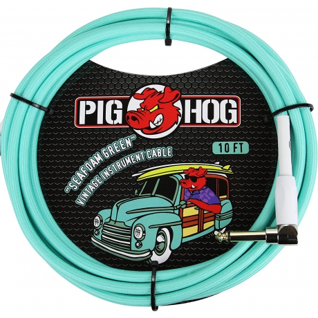 Pig Hog PCH10SGR 'seafoam Green' Enstrüman Kablosu (3 Metre)<br>Fotoğraf: 1/1