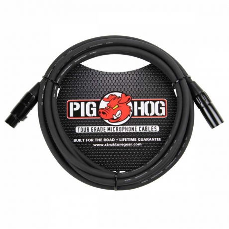 Pig Hog PHM10 Mikrofon Kablosu (3 m)<br>Fotoğraf: 1/1