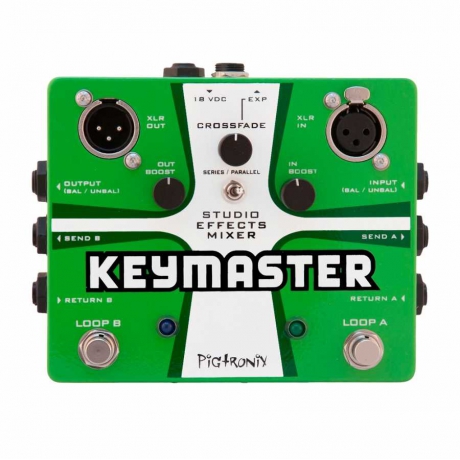 Pigtronix Keymaster Effects Mixer Pedalı<br>Fotoğraf: 1/1