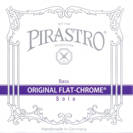 Pirastro Original Flat Chrome Soloist Kontrbas Teli, Fotoğraf: 1/1
