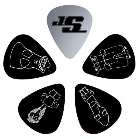 Planet Waves JSCD-01 Joe Satriani Chrome Dome Pena Seti<br>Fotoğraf: 3/3